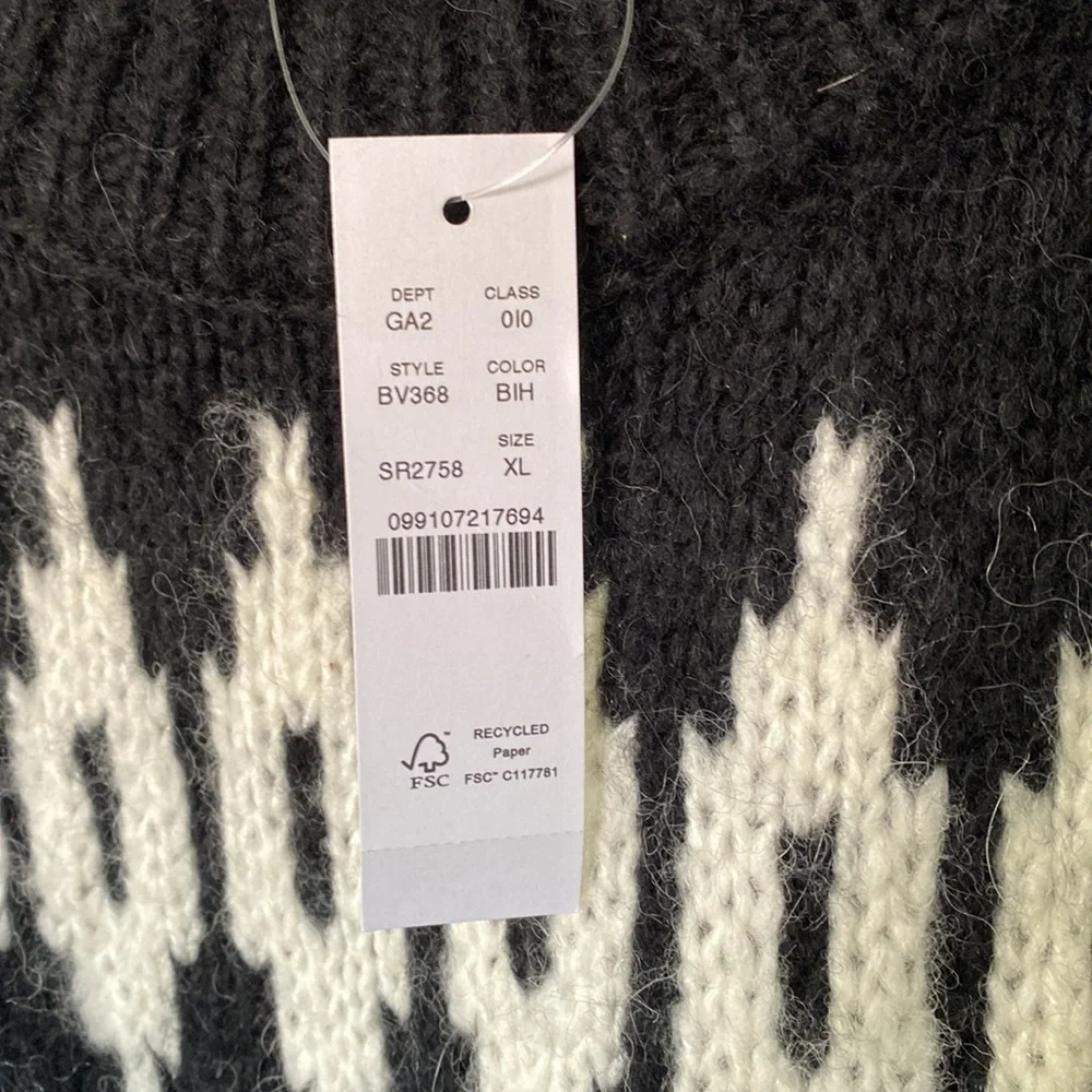 J. Crew Fair Isle crewneck sweater EUC - Picture 4 of 10